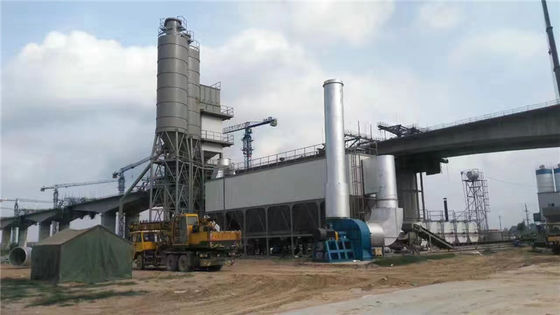 Kalite  40-400TPH Asphalt Batch Mix Plant With Hot Aggregate Bin Fully Automated Fabrika