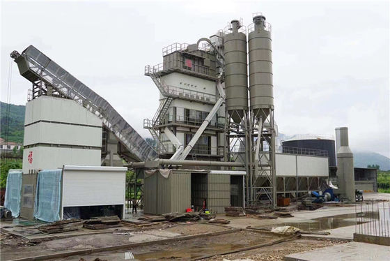Kalite  120TPH Automated Stationary Asphalt Mixing Plant Environmental Protection Fabrika