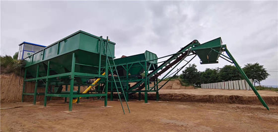 Demiryolu Projeleri İçin Temelsiz Mobil Toprak Karıştırma Tesisi 90KW