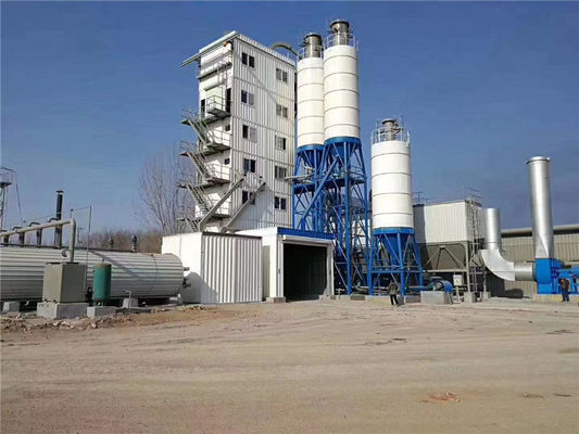 Yol Bakımı İçin Yüksek Güvenilirlik 120TPH Asfalt Karıştırma Tesisi