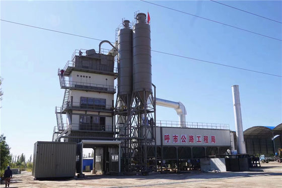 Tünel İnşaatı Asfalt Premiks Tesisi Bitümlü Sıcak Karışım Tesisi 120t/H
