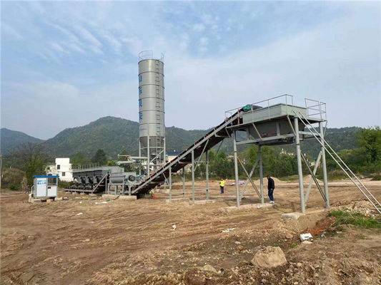 600t / H Stabilize Toprak Karıştırma İstasyonu Su Stabilize Katman Karıştırma Tesisi Ekipmanları