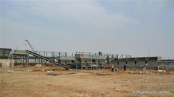 700TPH Stabilize Toprak Karıştırma İstasyonu Belediye Mühendisliği İçin Karıştırma Tesisi Ekipmanları