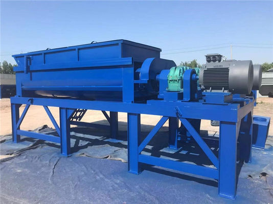 Yüksek Performanslı Santral Parçaları İkiz Şaft Karıştırıcı Makinesi 37KW