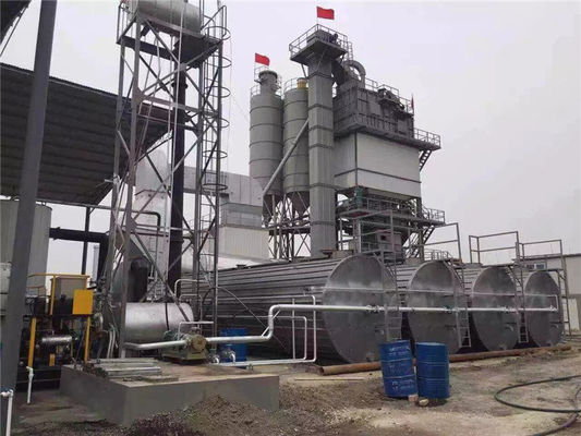 Küçük Ölçekli Asfalt Toplu Karışım Tesisi 40TPH Belediye Yolları İnşaatı