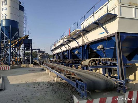 Bantlı Konveyör Stabilize Toprak Karıştırma Tesisi Elektrik Enerjisi