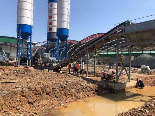 Yüksek Verimlilikli Mobil Toprak Karıştırma Tesisi İnşaat Projelerinde Özel Olarak